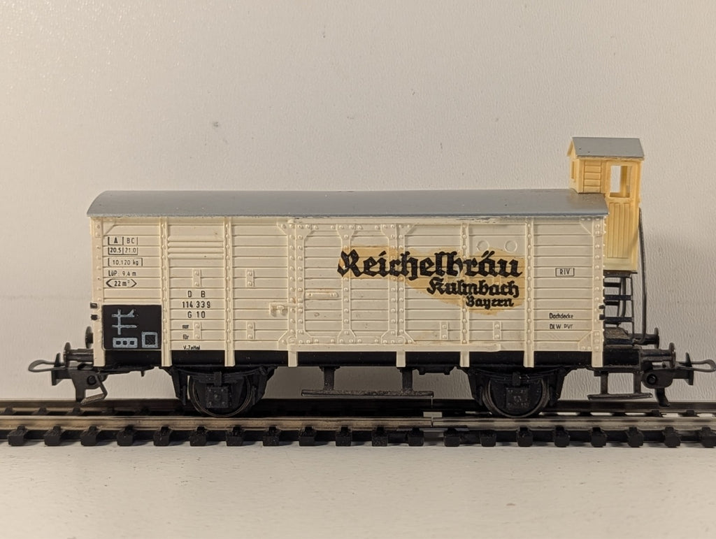 Fleischmann 1484R Reichelbräu Beer Wagon HO Gauge - Boxed
