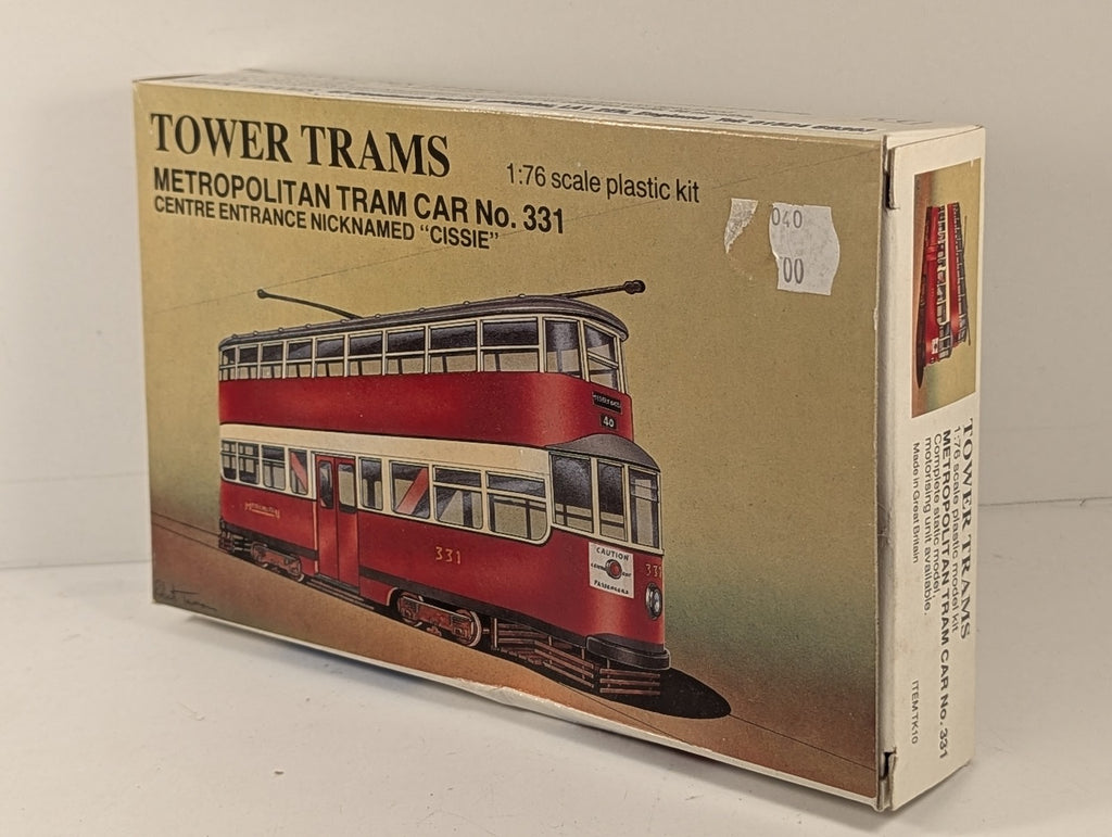 Tower Trams 1:76 Metropolitan Tram Car No. 331 Centre Entrance 'Cissie'