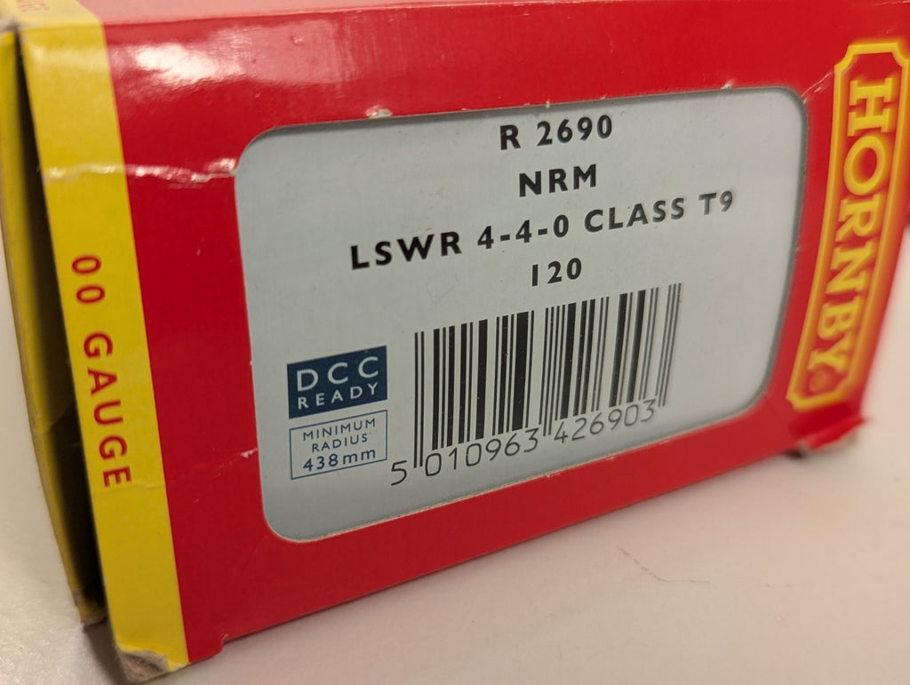 Hornby R2690 OO NRM LSWR T9 120 DCC Ready Boxed