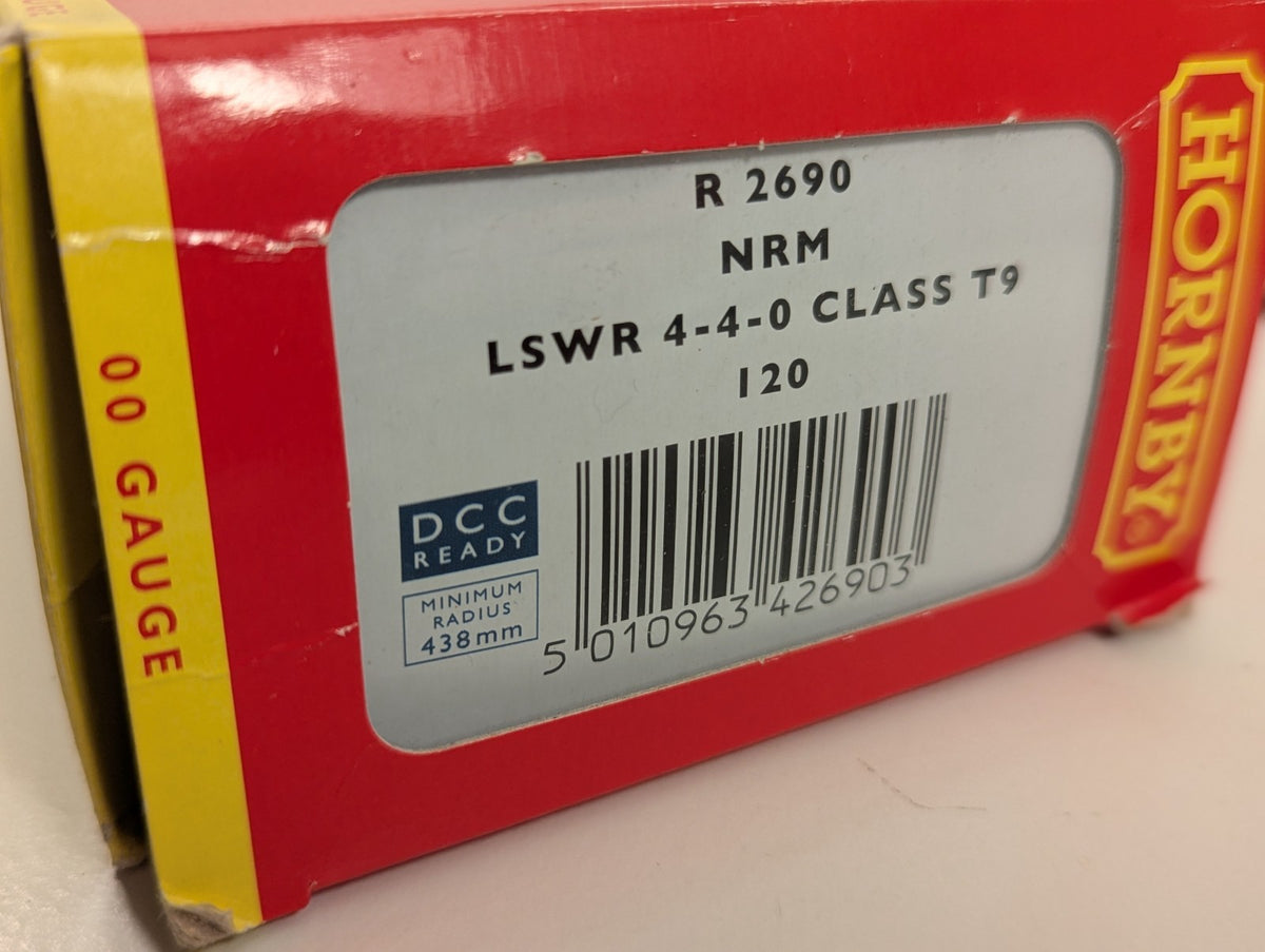Hornby R2690 OO NRM LSWR T9 120 DCC Ready Boxed