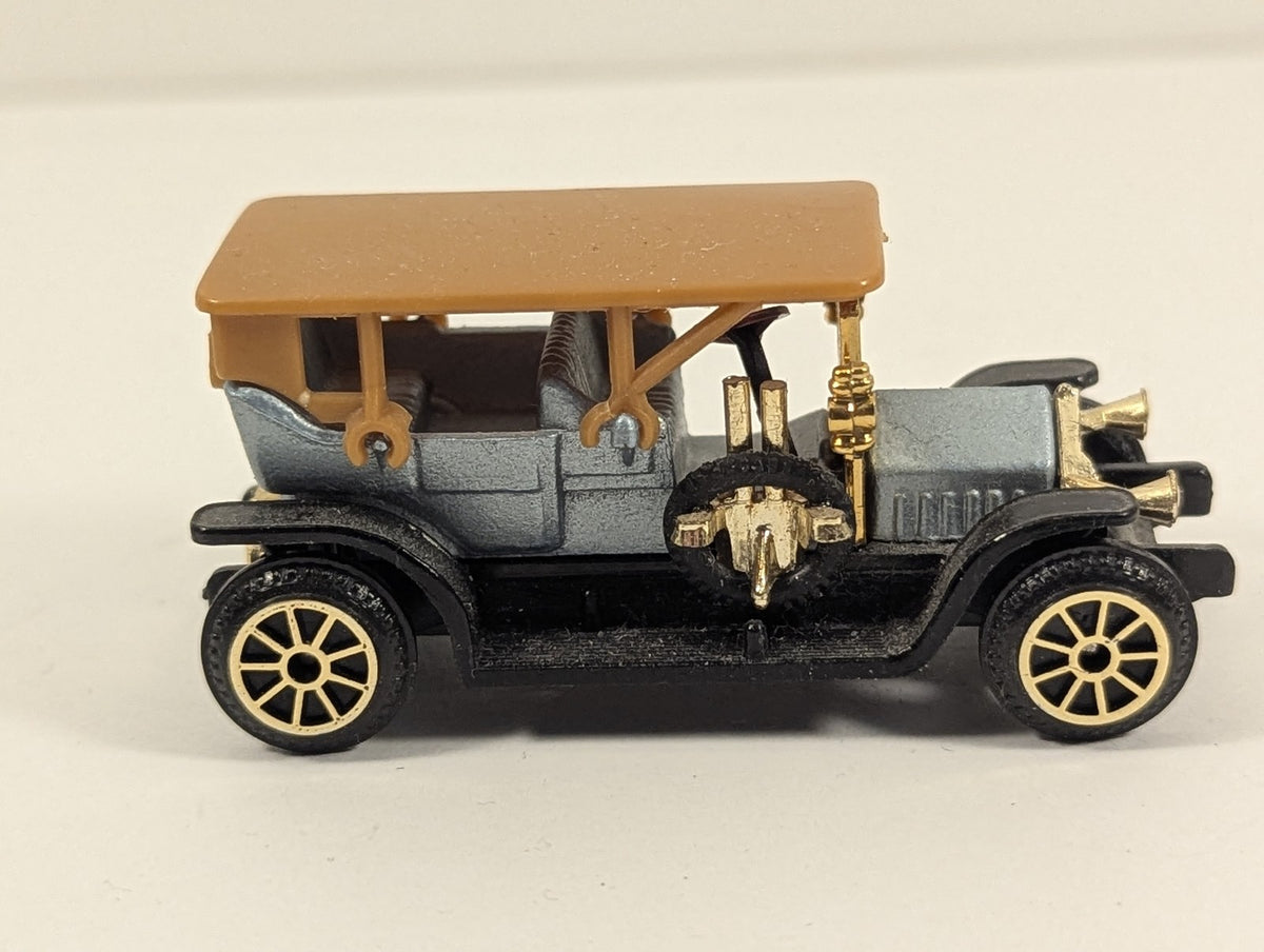 Summer 1907 Rolls-Royce Silver Ghost Diecast Vehicle Silver, Black and Brown 303