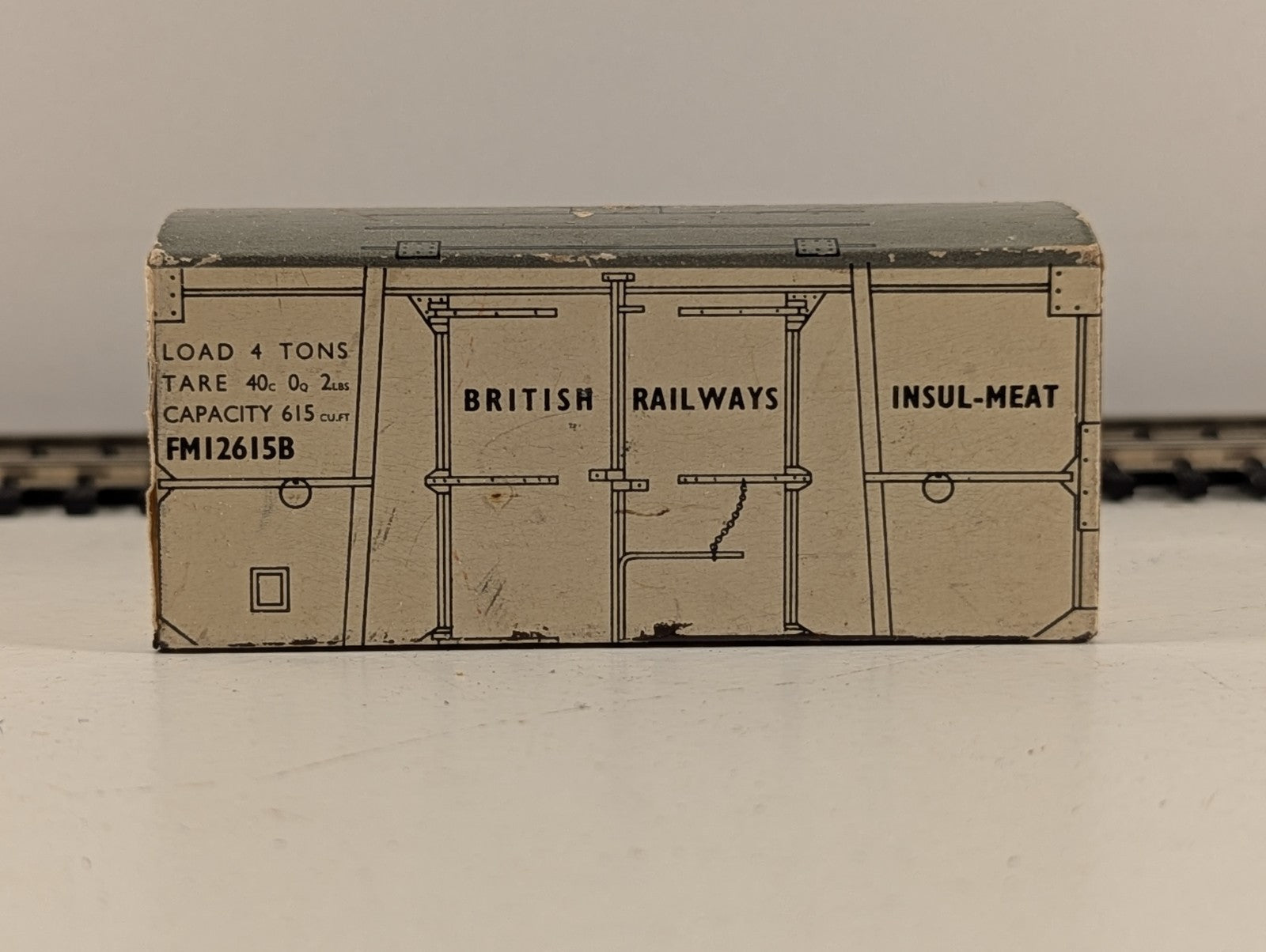 Hornby Dublo 32945 OO Gauge White Insulated Meat Container - Boxed