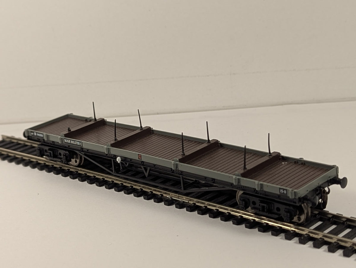 Bachmann OO Gauge 30T Bogie Bolster C Wagon Bogie Bolster Wagon B 943501 BR Grey