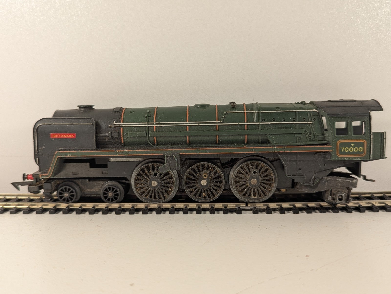 Tri-ang Hornby R259 OO Gauge BR Britannia 7MT - Spares/Repairs