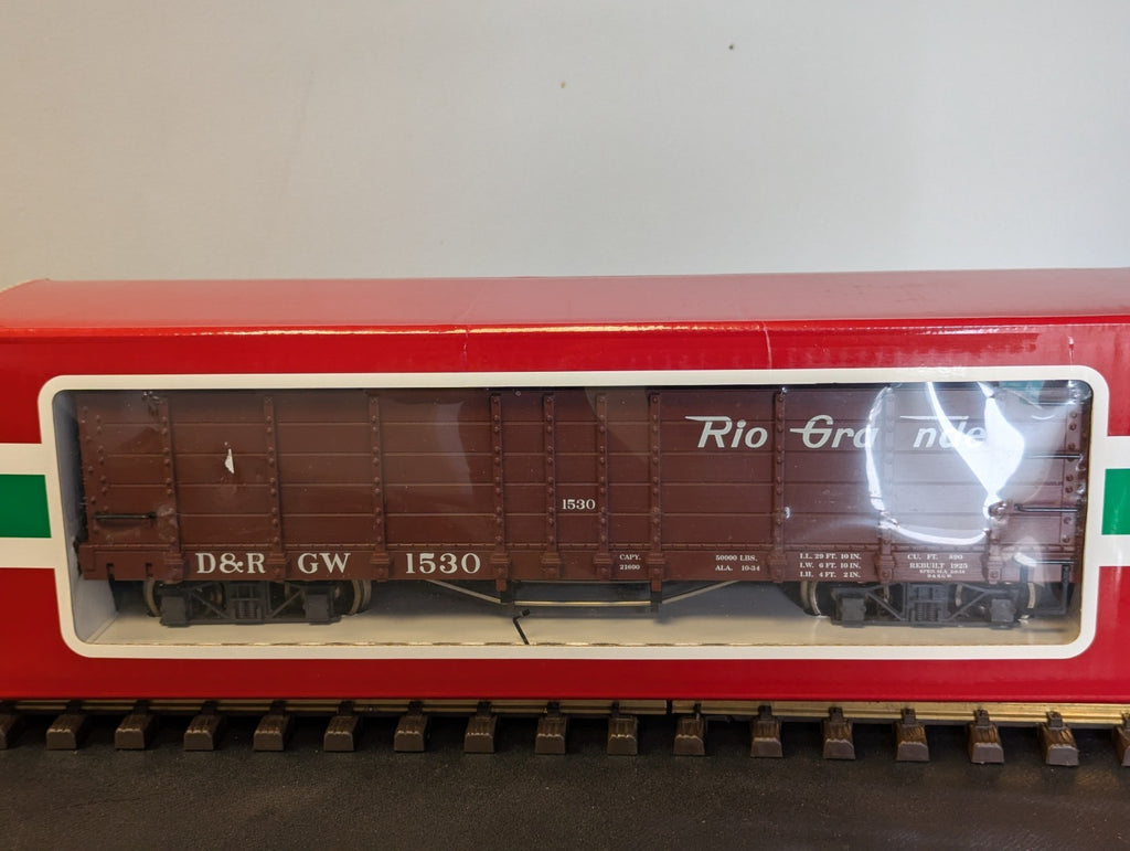 LGB G Scale D&RGW High Side Gondola Wagon 1530 Denver & Rio Grande