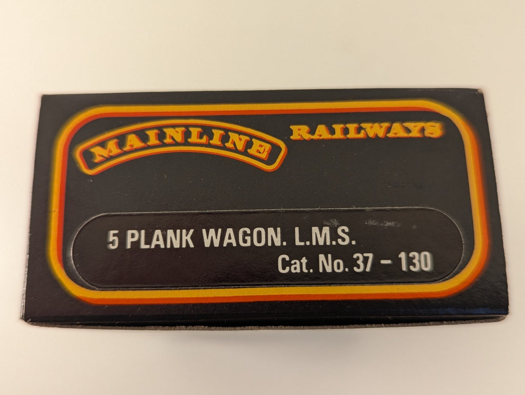 Mainline 37-130 LMS 5 Plank Open Wagon Grey OO Gauge - Boxed