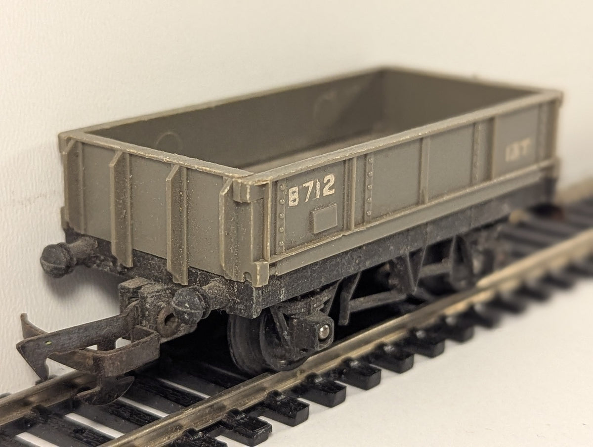 Tri-ang OO Gauge 13 Ton Medium Open Wagon Goods Wagon B712 BR Grey R113