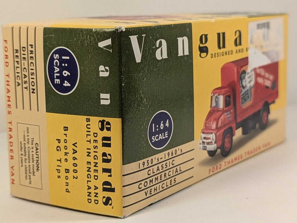 Vanguards 1:64 Ford Thames Trader Van Die-cast Model Van Brooke Bond PG Tips