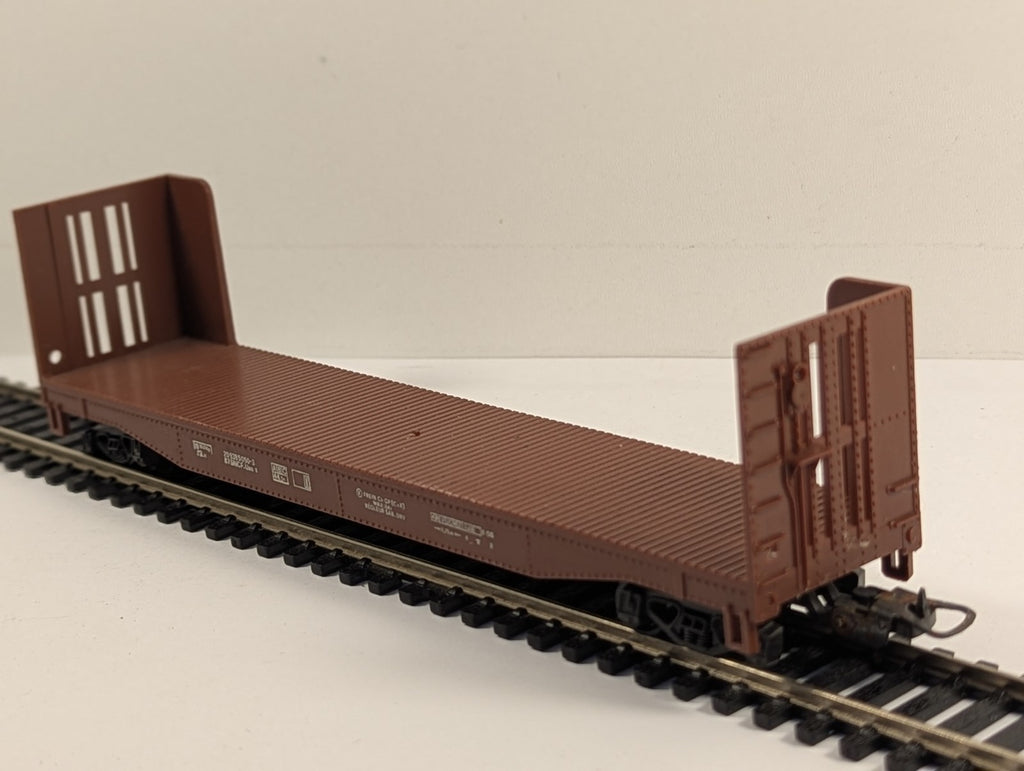Lima HO Scale SNCF Bulkhead Flat Wagon 20 93 850 50-3 Brown