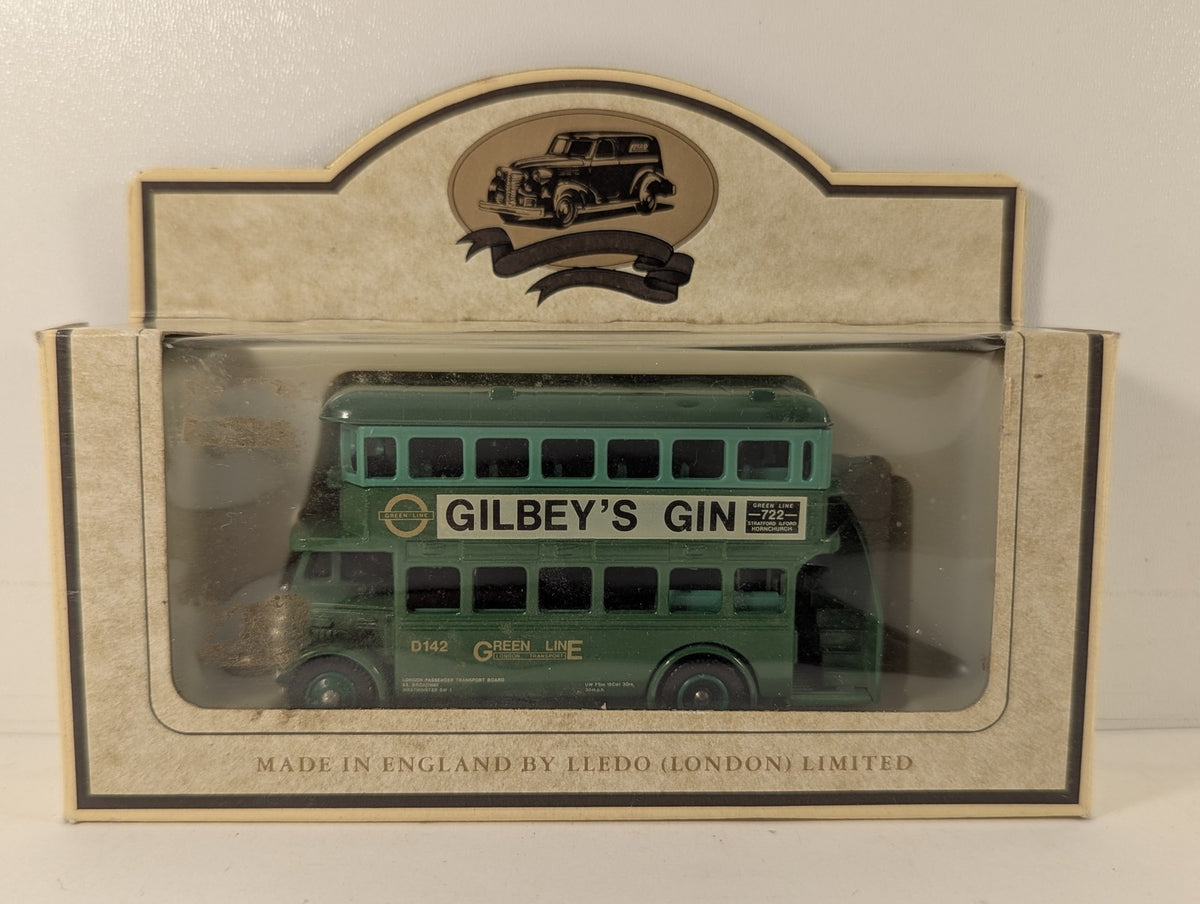 Lledo AEC Regent Double Decker Bus Die-cast Model Bus D142 Green Line