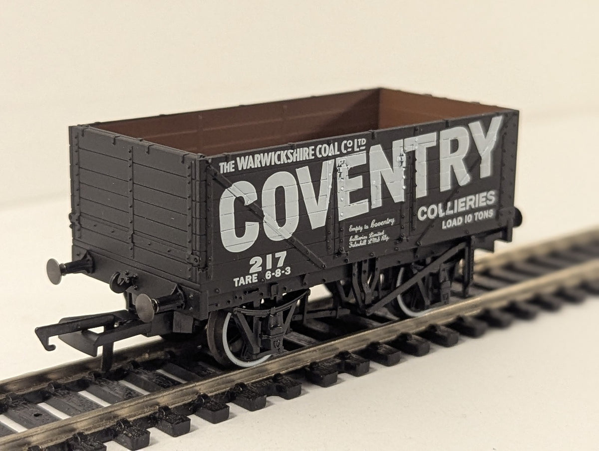 Oxford Rail Warwickshire Coal Co Ltd Coventry Collieries 7 Plank Wagon