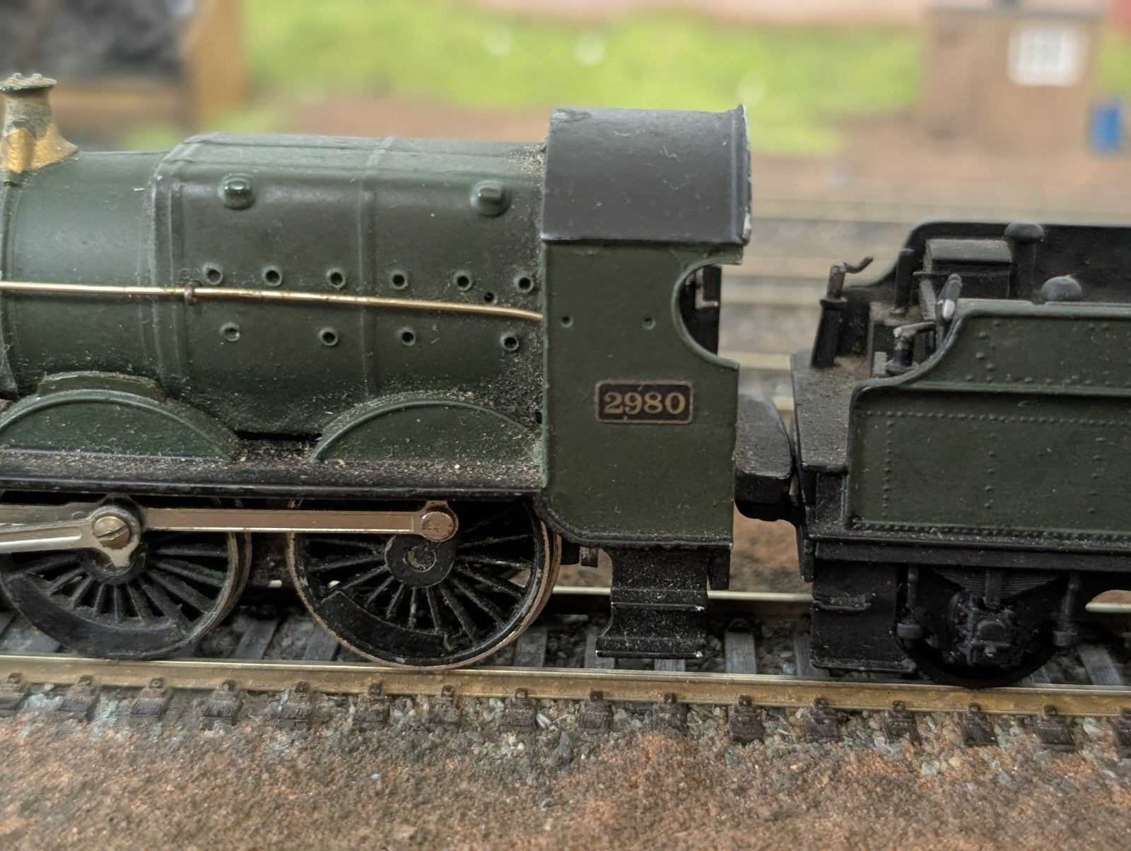 Kitbuilt OO Gauge GWR Hall Class Steam Locomotive Green
