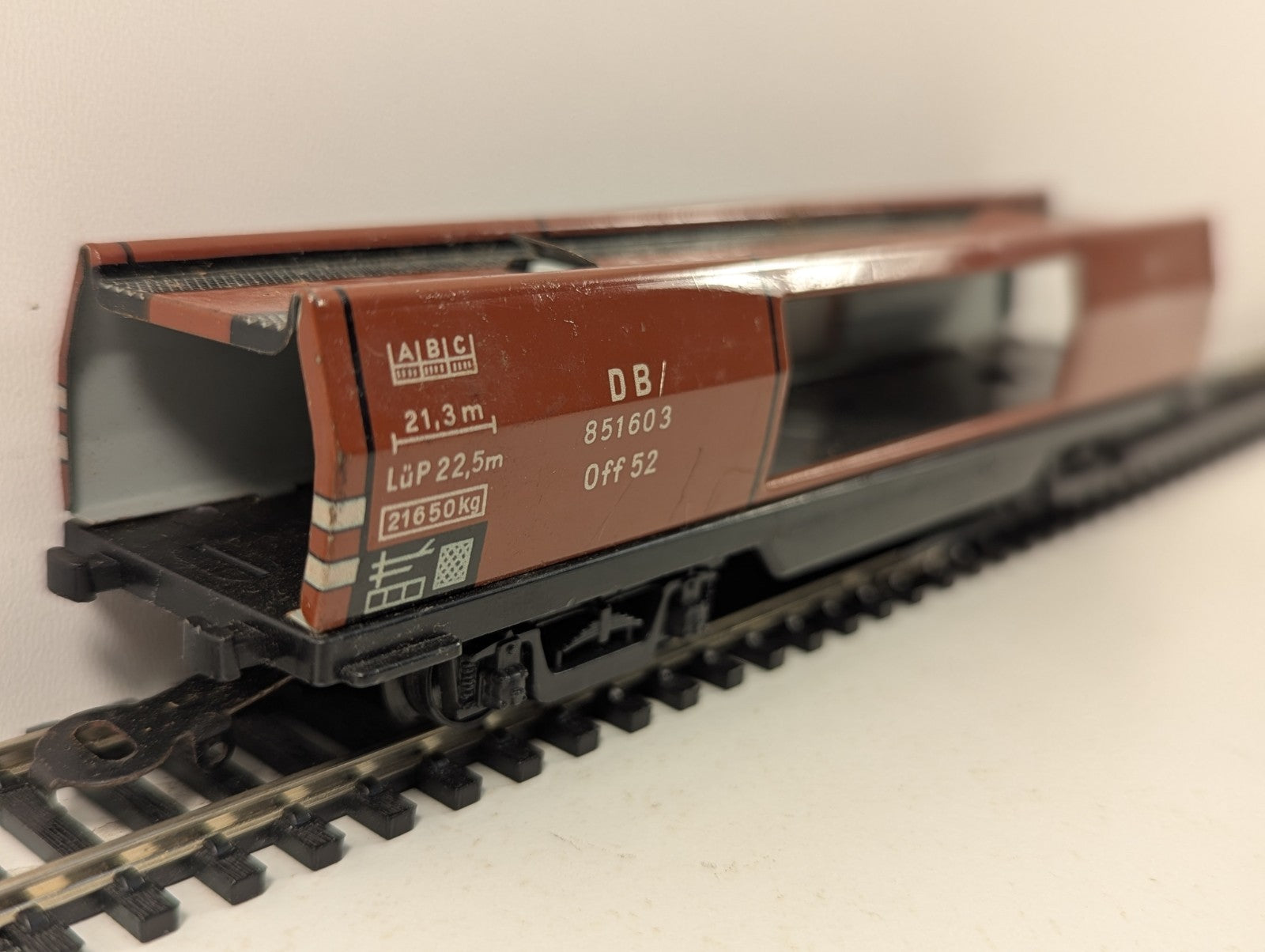 Konrad Dressler HO Gauge DB Autotransportwagen