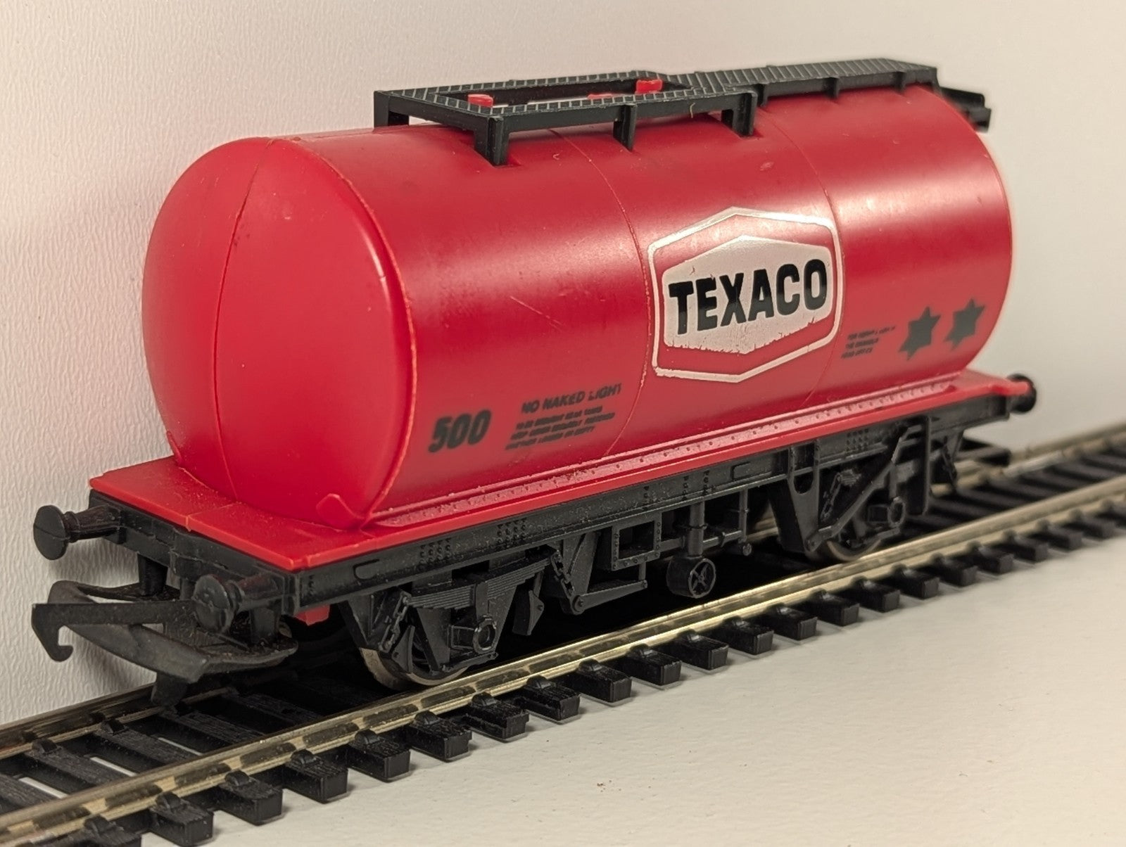 Hornby R231 OO Gauge Texaco Tank Wagon (Missing Sticker)
