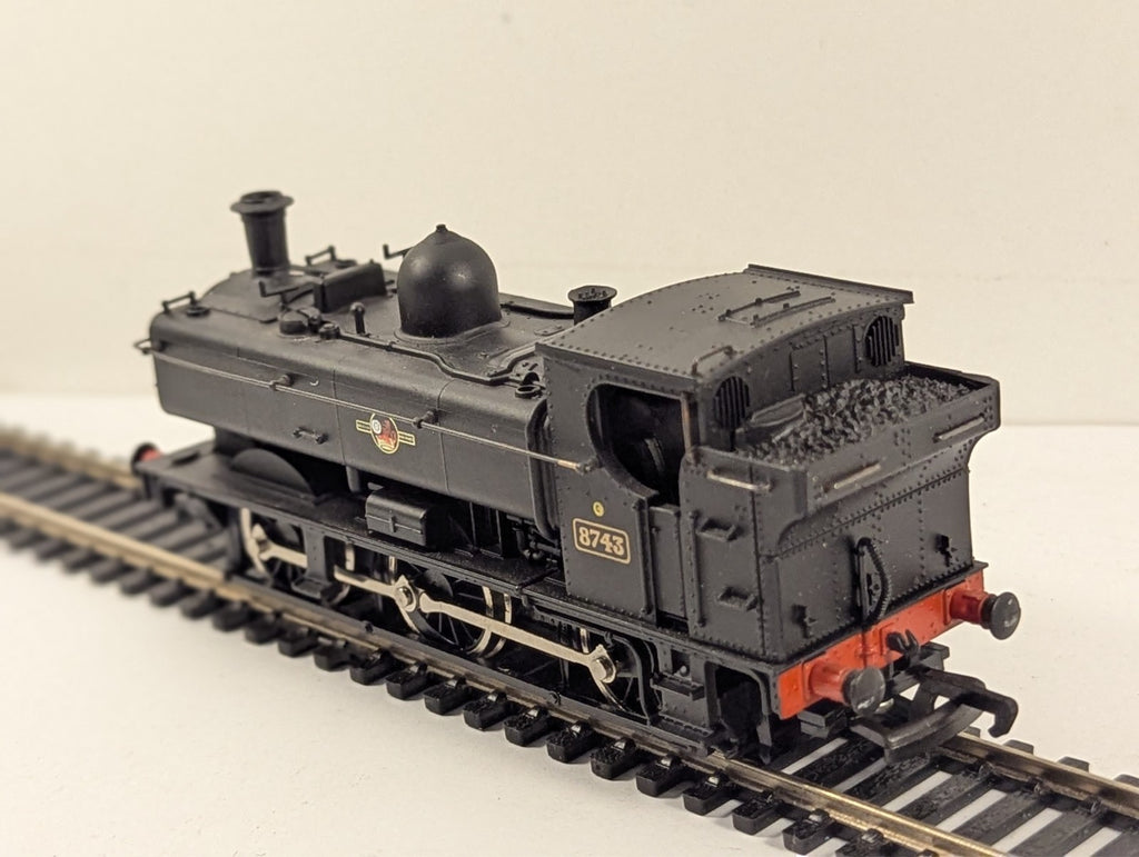 Replica Railways 11002 BR Unlined Black Pannier Tank  - Boxed - Spares/Repairs