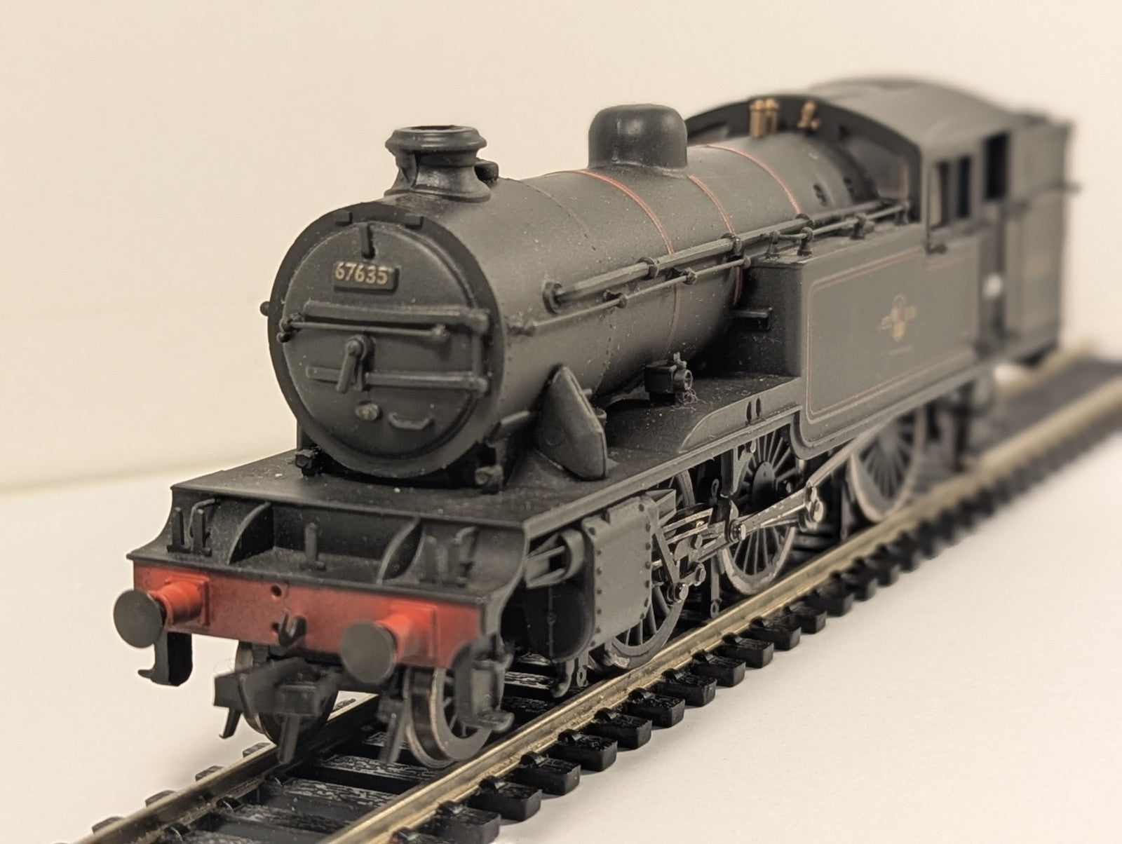 Bachmann 31-611 OO Gauge V1 Tank 67635 BR Lined Black Weathered - Non-Runner