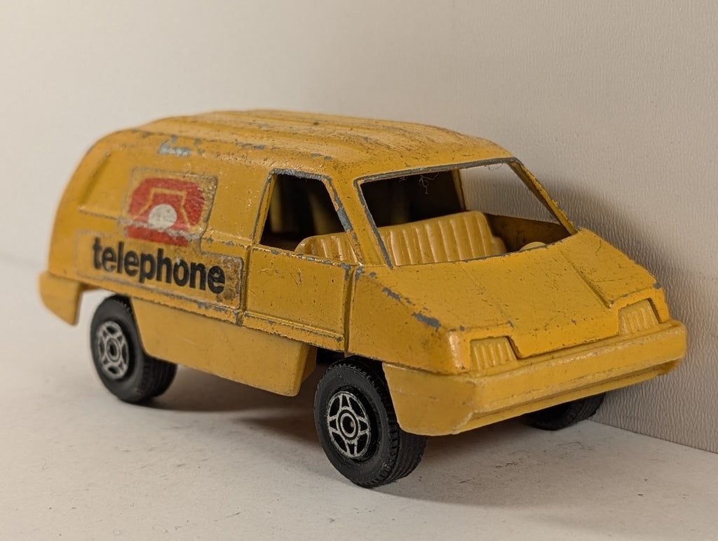 Corgi Cubs Telephone Van Die-cast Model Van Post Office Telephones Yellow