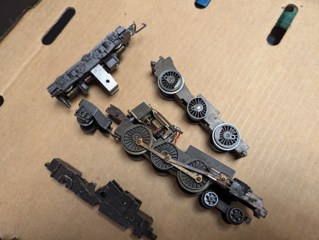 Job Lot of OO Gauge Model Railway Chassis