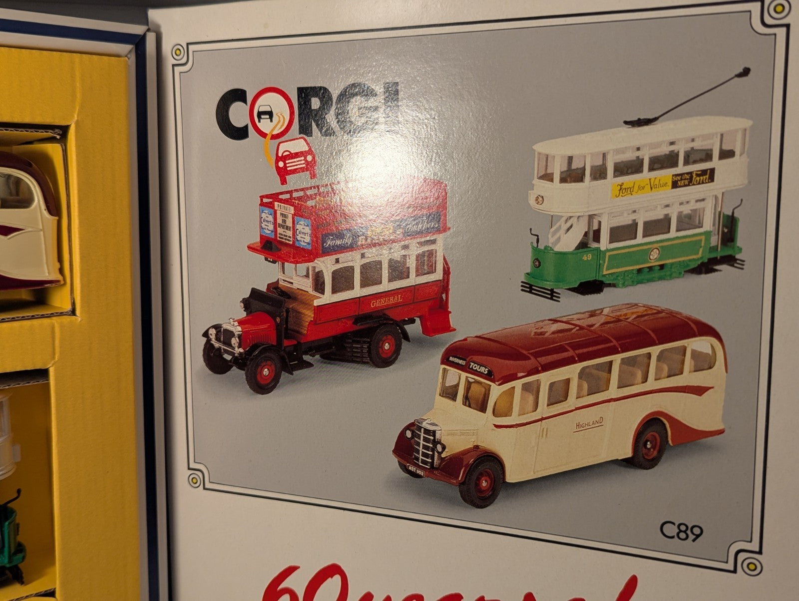 Corgi C89 60 Years of Transport Diecast Vehicle Set