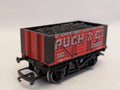 Hornby OO Gauge Pugh & Co 7 Plank Wagon Goods Wagon 380 Pugh & Co Red
