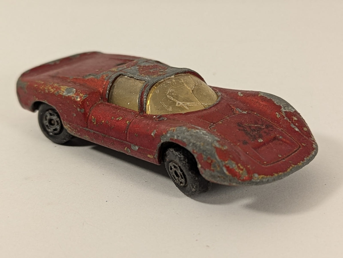 Matchbox Sports Car Die-cast Model Car Red