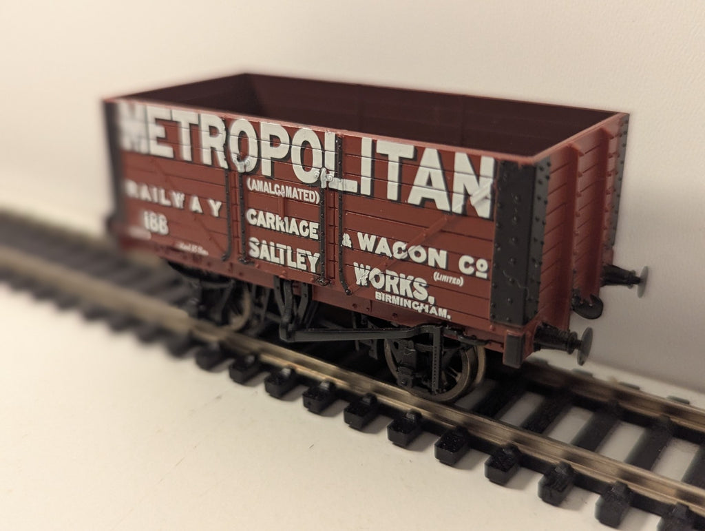 Bachmann 37-150K OO Gauge 8 Plank Wagon Metropolitan RCW