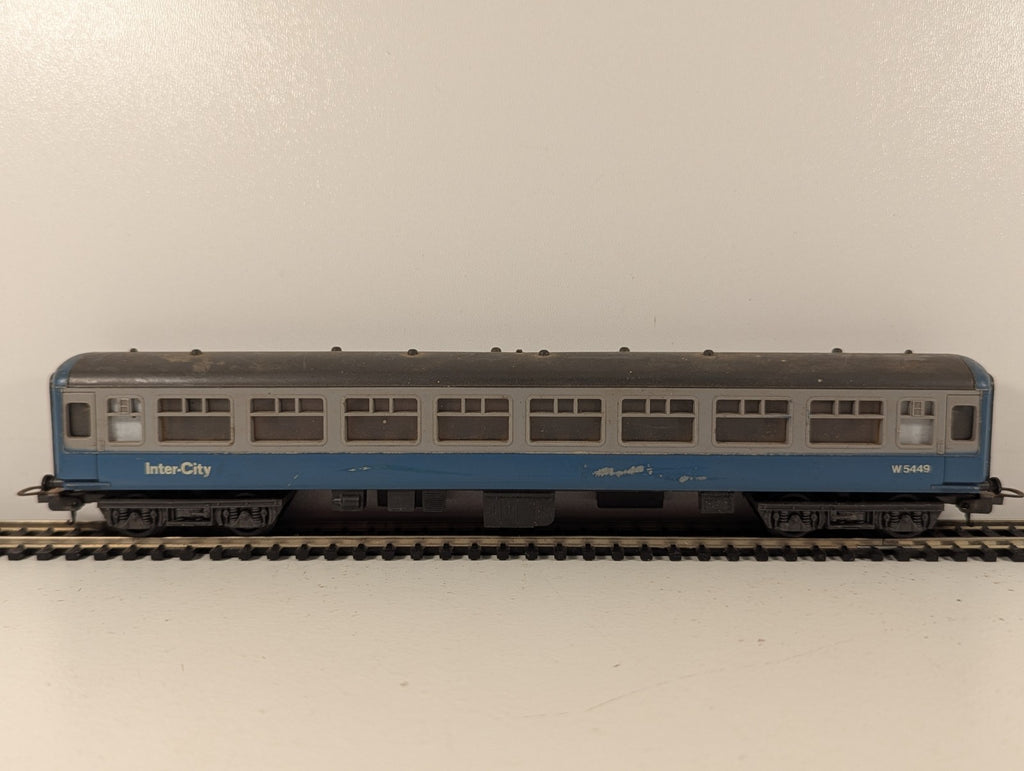 Lima OO Gauge BR Mk2B Tourist Second Open Coach Blue & Grey