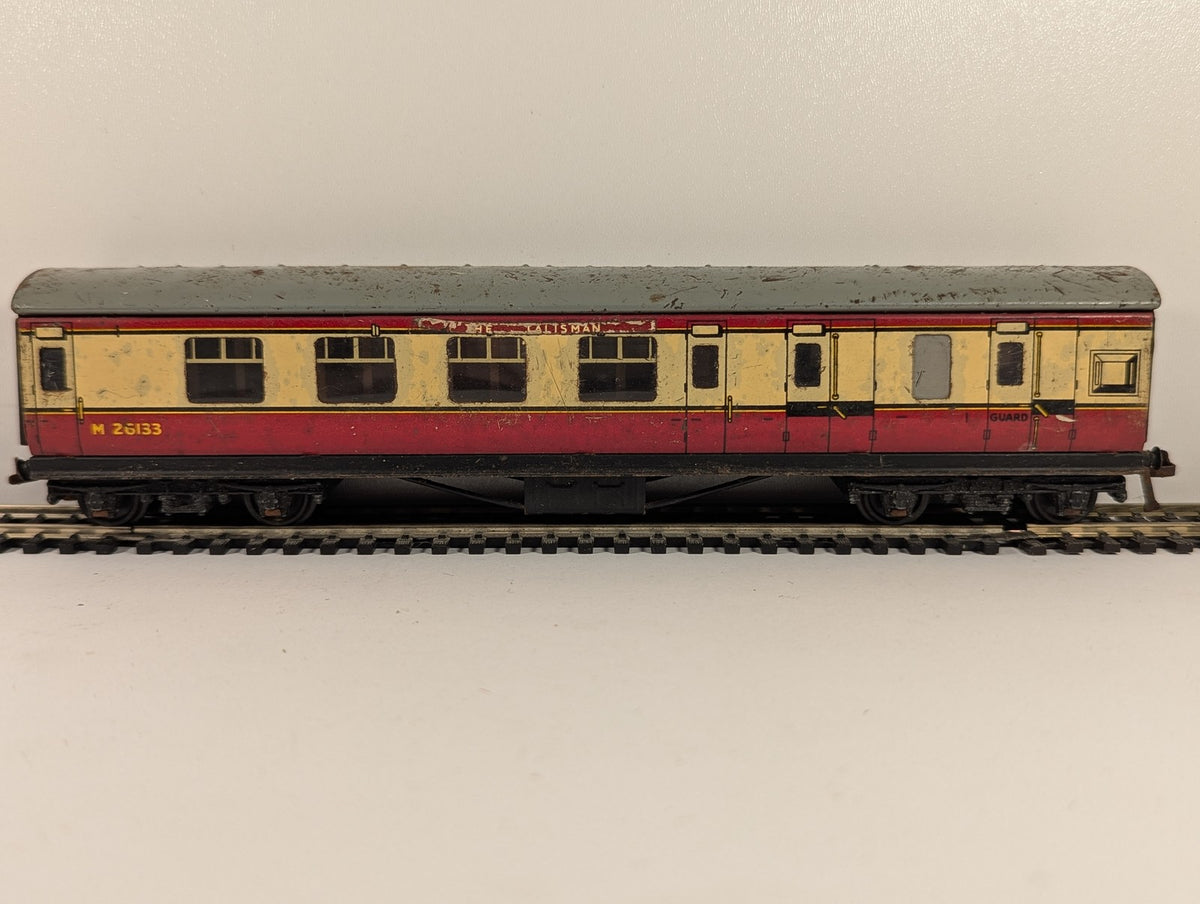 Hornby Dublo BR Carmine & Cream Brake Third Corridor Coach