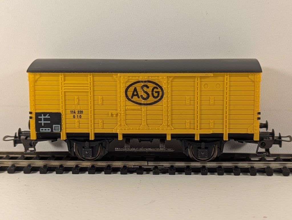 Fleischmann 1464S H0 Gauge ASG DB Covered Freight Wagon