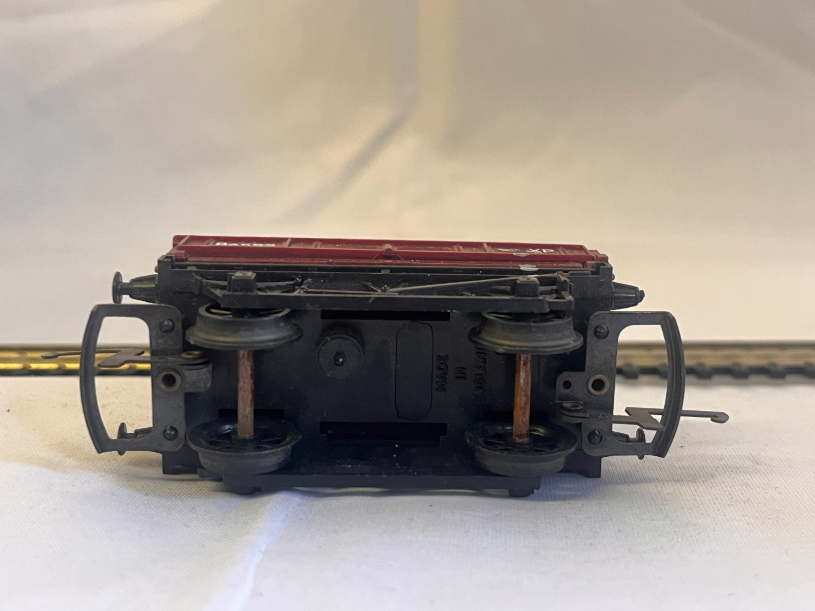 Tri-ang Hornby OO Gauge R113 Maroon Dropside Goods Wagon
