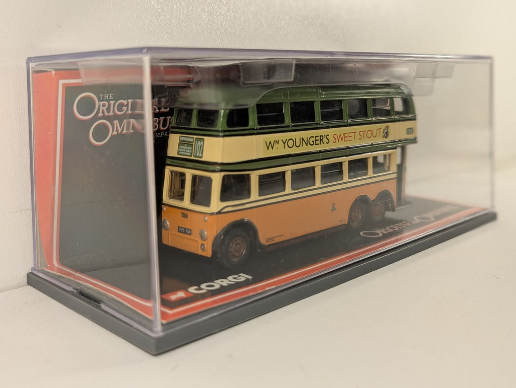 Corgi 1:76 Q1 Trolleybus - Glasgow Corporation Transport Model Bus TB4