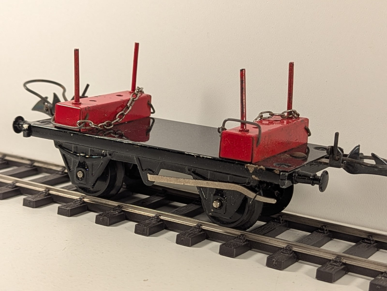 Hornby 42186 O Gauge Tinplate No.1 Lumber Wagon
