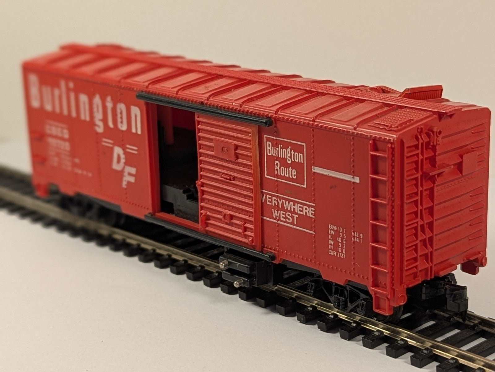 Tyco HO Gauge Burlington Route CB&Q Boxcar #19720