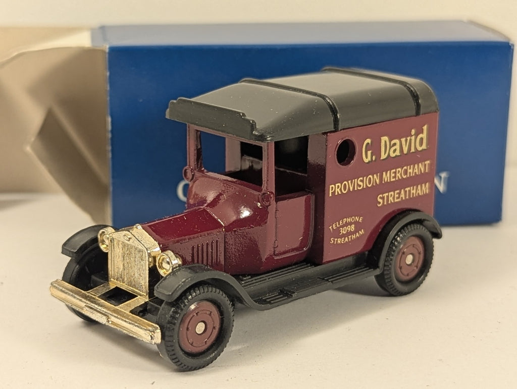Corgi Cameo Collection Ford Model T Van G. David Provision Merchant