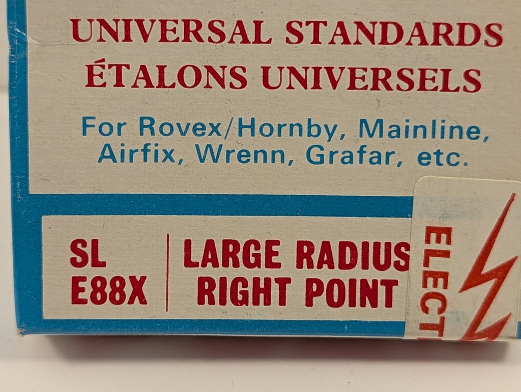 Peco SL-E88X OO Gauge Large Radius Right Hand Point
