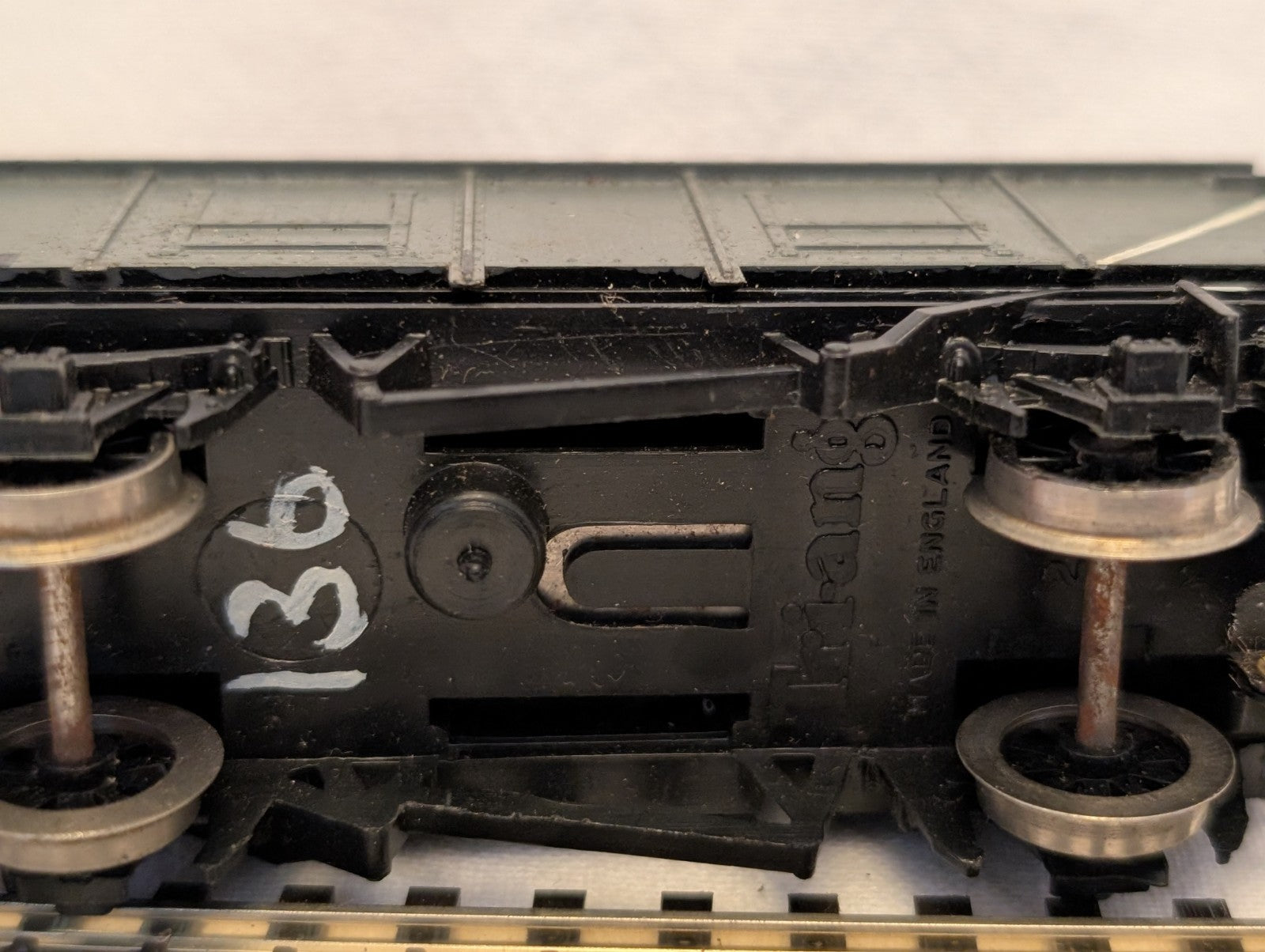 Tri-ang OO Gauge LNER Open Wagon Goods Wagon B200114 BR Grey (Repaint)