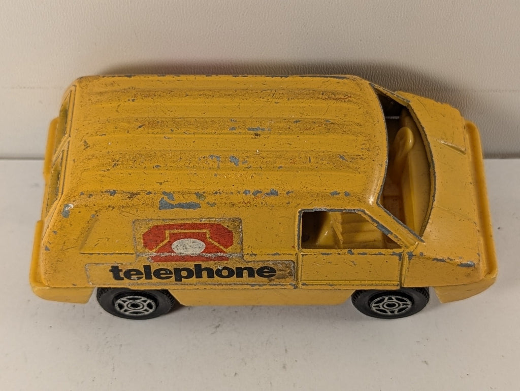 Corgi Cubs Telephone Van Die-cast Model Van Post Office Telephones Yellow