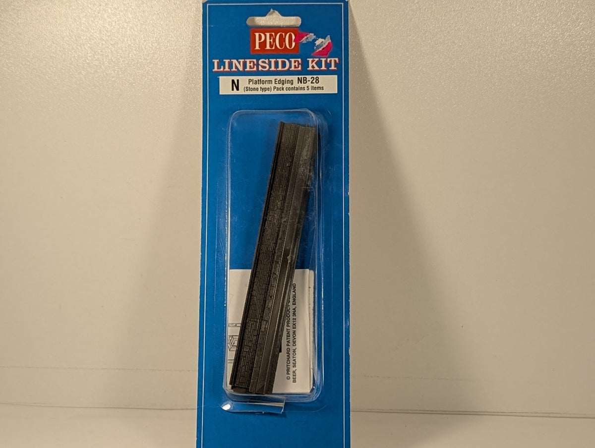 Peco N Gauge Platform Edging (Stone type) Lineside Kit NB-28