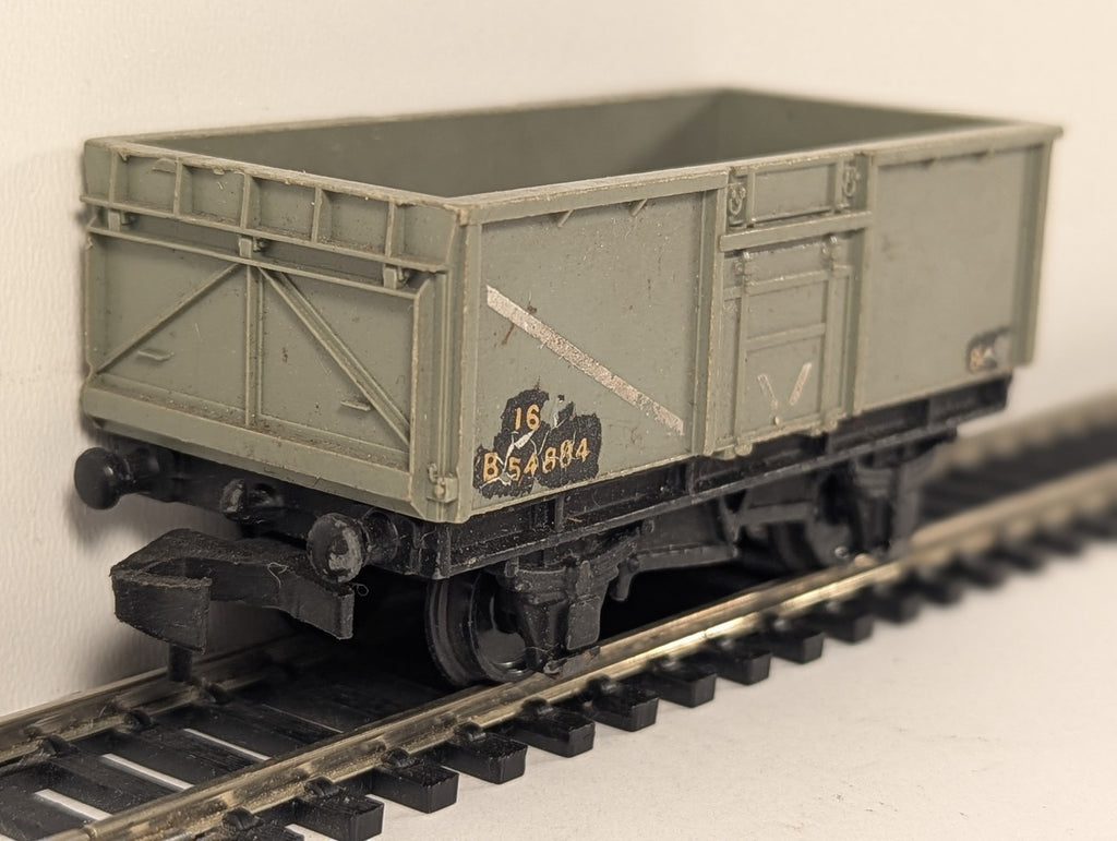 Hornby Dublo OO Gauge 16-Ton Mineral Wagon Goods Wagon B54884 BR Grey 4655