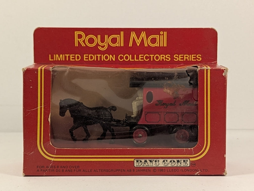 Lledo Days Gone Royal Mail Horse Drawn Carriage Die-cast Model Royal Mail red