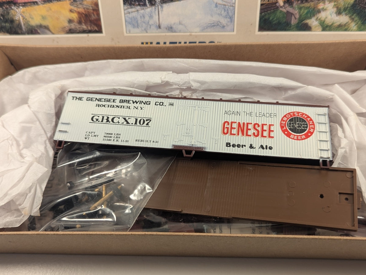 Walthers HO Genesee Brewing Wood Reefer Wagon