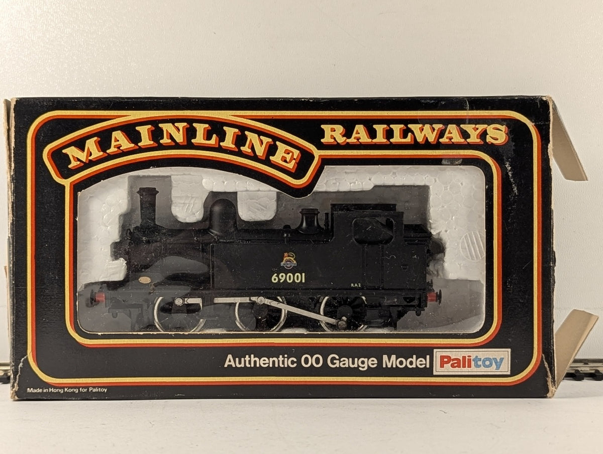 Mainline OO Gauge Class N2 0-6-2T Steam Locomotive 69001 BR Black