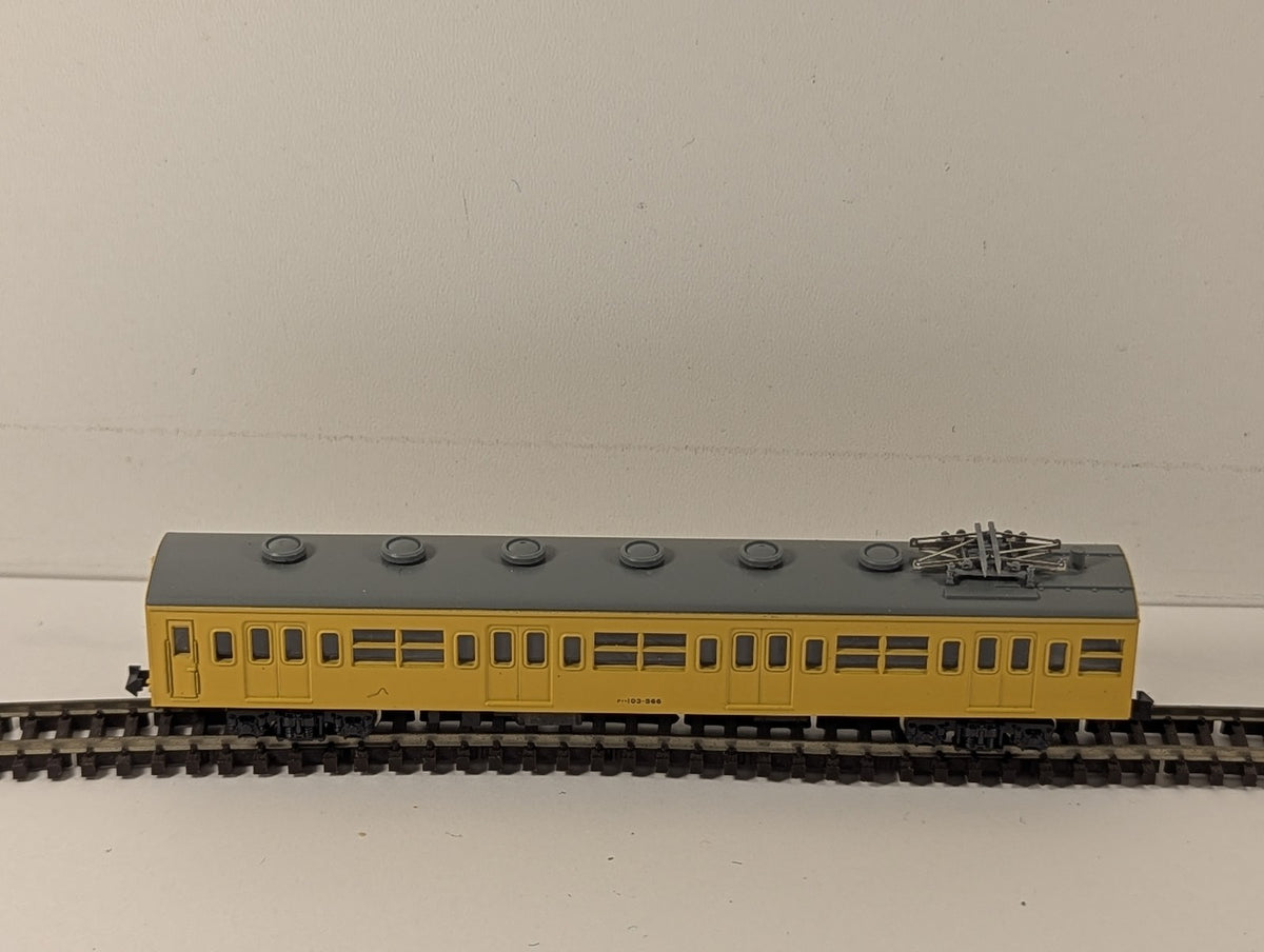 Kato N Gauge JNR Class 103 Kumoha 103 EMU Coach Kumoha 103-56 JNR Canary Yellow