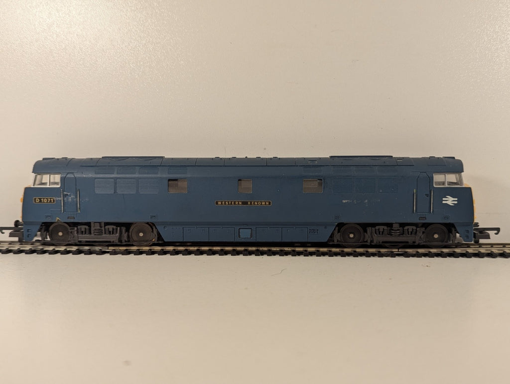 Lima OO Gauge Class 52 Western Renown Diesel Locomotive D1071 BR Blue