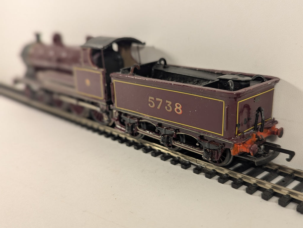 Kitbuilt LNWR Prince of Wales Class 4-6-0 Locomotive 5738 LMS Crimson Lake