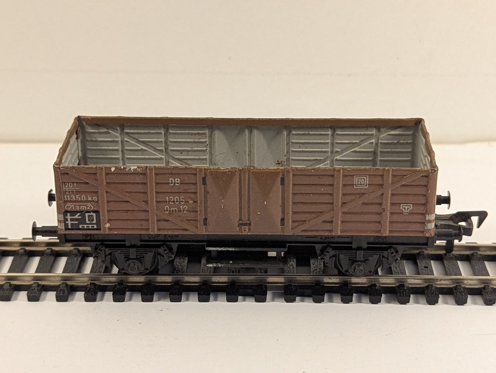 Fleischmann 8200 HO Gauge DB Om 12 Open Wagon 1205