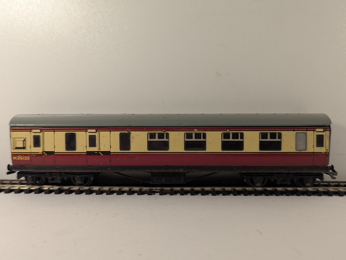 Hornby-Dublo OO Gauge BR Carmine & Cream Brake Third Coach Passenger Coach