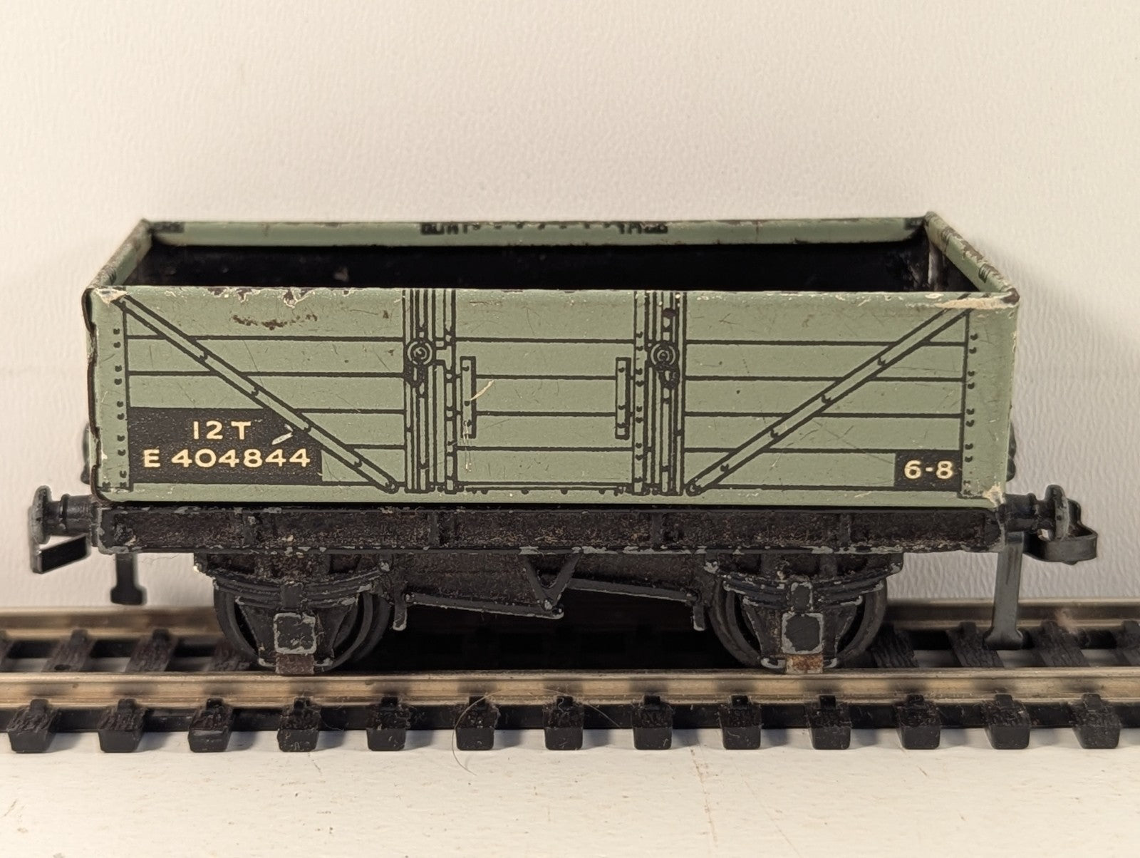 Hornby Dublo 32075 BR 12 Ton 5 Plank Open Wagon Grey OO Gauge