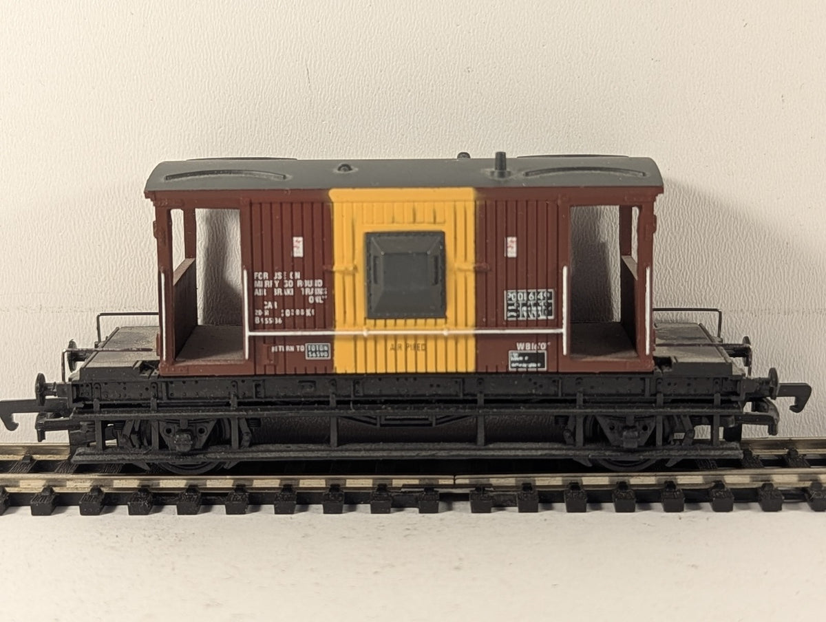 Bachmann OO Gauge BR 20 Ton Brake Van B955136 BR Bauxite 33-825