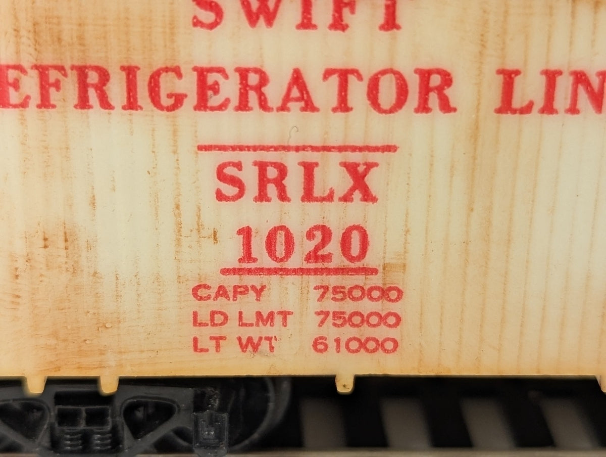 Life-Like HO Gauge Swift Refrigerator Line SRLX 1020 Reefer Goods Wagon